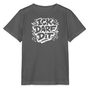 ICK DARF DIT-Kinder T-Shirt für Berliner Gören - Anthrazit