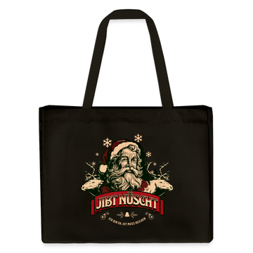 JIBT NÜSCHT - Einkaufstasche - Schwarz