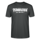 witziges Berlin Shirt-PFANNKUCHEN, NICH BERLINER-Unisex T-Shirt BIO - Anthrazit