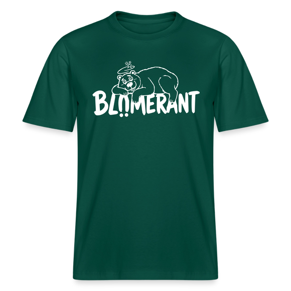 BLÜMERANT-RELAXED FIT Unisex Organic T-Shirt mit echt Berliner Schnauze - Forest