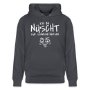 ICK BIN NÜSCHT FÜR SCHWACHE NERVEN-Unisex Bio-Hoodie - Indigoblau