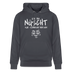 ICK BIN NÜSCHT FÜR SCHWACHE NERVEN-Unisex Bio-Hoodie - Indigoblau