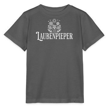 LAUBENPIEPER- Bio Kinder T-Shirt - Anthrazit
