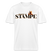 STAMPE-Relaxed Fit Unisex Bio-T-Shirt - Weiß