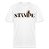 STAMPE-Relaxed Fit Unisex Bio-T-Shirt - Weiß