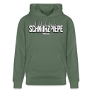 SCHNURZPIEPE-Unisex Bio-Hoodie - Tanngrün