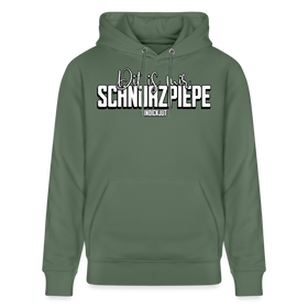 SCHNURZPIEPE-Unisex Bio-Hoodie - Tanngrün