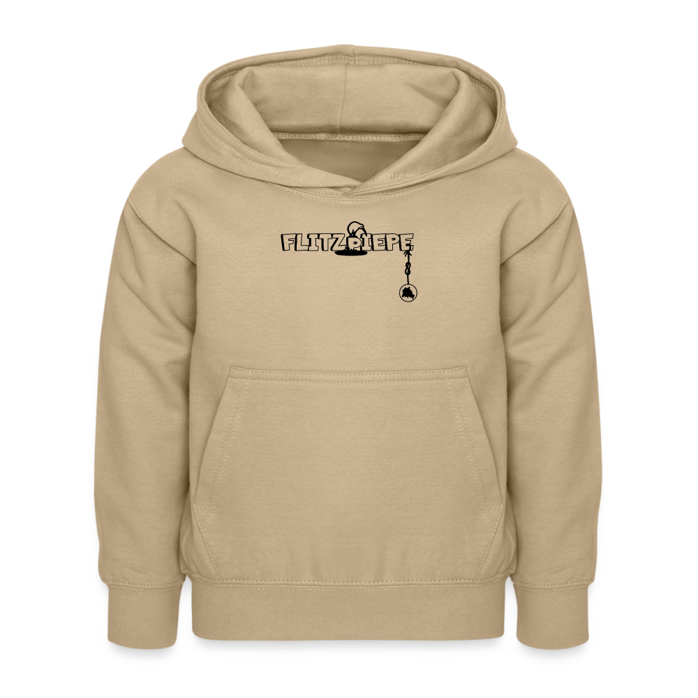 EINE FLITZPIEPE - Kinder Hoodie - Sand