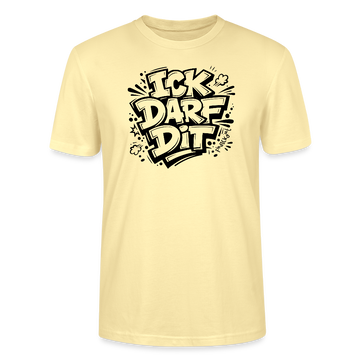 Berlin Shirt-ICK DARF DIT-Unisex T-Shirt - Creme