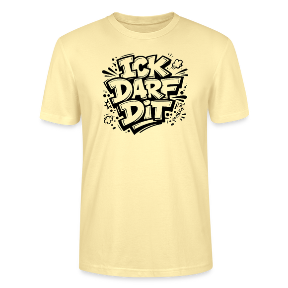 Berlin Shirt-ICK DARF DIT-Unisex T-Shirt - Creme