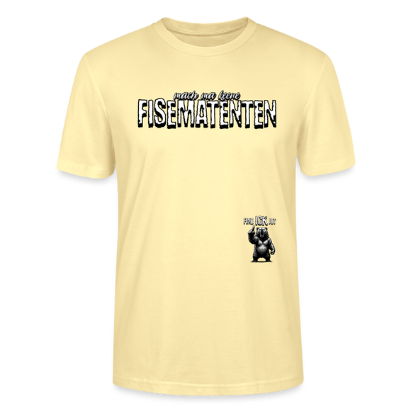 FISEMATENTEN-Unisex T-Shirt BIO - Creme