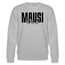MAUSI UND MOTTE-Unisex Bio-Sweatshirt - Grau meliert