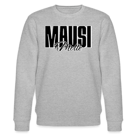 MAUSI UND MOTTE-Unisex Bio-Sweatshirt - Grau meliert