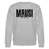 MAUSI UND MOTTE-Unisex Bio-Sweatshirt - Grau meliert