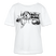 Dit is Berlin-MACH 'N ABJANG-Rundhals Frauen Bio-T-Shirt - Weiß