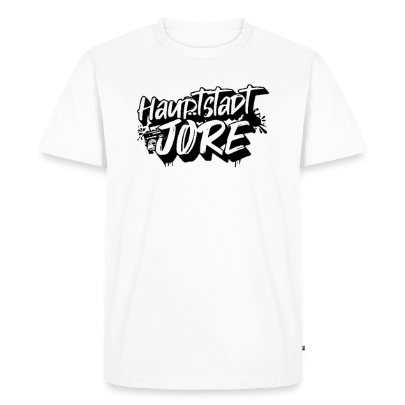 HAUPTSTADTJÖRE-Männer Premium BIO T-Shirt - Weiß