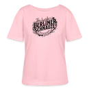 BERLINER SCHNAUZE-Rundhals Frauen Bio-T-Shirt II - Hellrosa