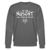 NÜSCHT FÜR SCHWACHE NERVEN-Unisex Bio-Sweatshirt mit Berliner Schnauze - Anthrazit