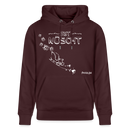 Weihnachten in Berlin 25-JIBT NÜSCHT-Unisex Bio-Hoodie - Maroon