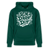 ICK DARF DIT-Unisex Bio-Hoodie mit Berliner Spruch - Forest