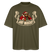 Berliner Bär-Weihnachten-JIBT NÜSCHT-Oversized Unisex Bio T-Shirt - Khaki