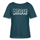 Berlin Shirt-DIT IS SO!-Rundhals Frauen Bio-T-Shirt - Dunkles Petrol