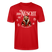 JIBT NÜSCHT-Unisex T-Shirt Berliner Ansage und Berliner Bär - Rot