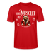 JIBT NÜSCHT-Unisex T-Shirt Berliner Ansage und Berliner Bär - Rot