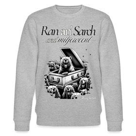 Ran an Sarch-Unisex Bio-Sweatshirt II - Grau meliert