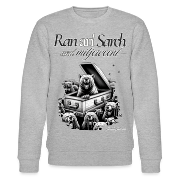 Ran an Sarch-Unisex Bio-Sweatshirt II - Grau meliert