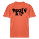 Berlin Shirt mit Berliner Schnauze-KIEKSTN SO?- RELAXED FIT Unisex Bio T-Shirt - Hellrot