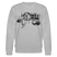 Berliner Schnauze "MACH 'N ABJANG-Unisex Bio-Sweatshirt - Grau meliert