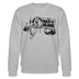 Berliner Schnauze "MACH 'N ABJANG-Unisex Bio-Sweatshirt - Grau meliert