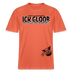 ICK GLOOB MEEN SCHWEIN PFEIFT-Relaxed Fit Unisex Bio-T-Shirt - Hellrot