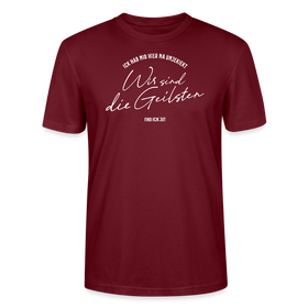 WIR SIND DIE GEILSTEN-Berlin26-Unisex T-Shirt bio - Burgunderrot