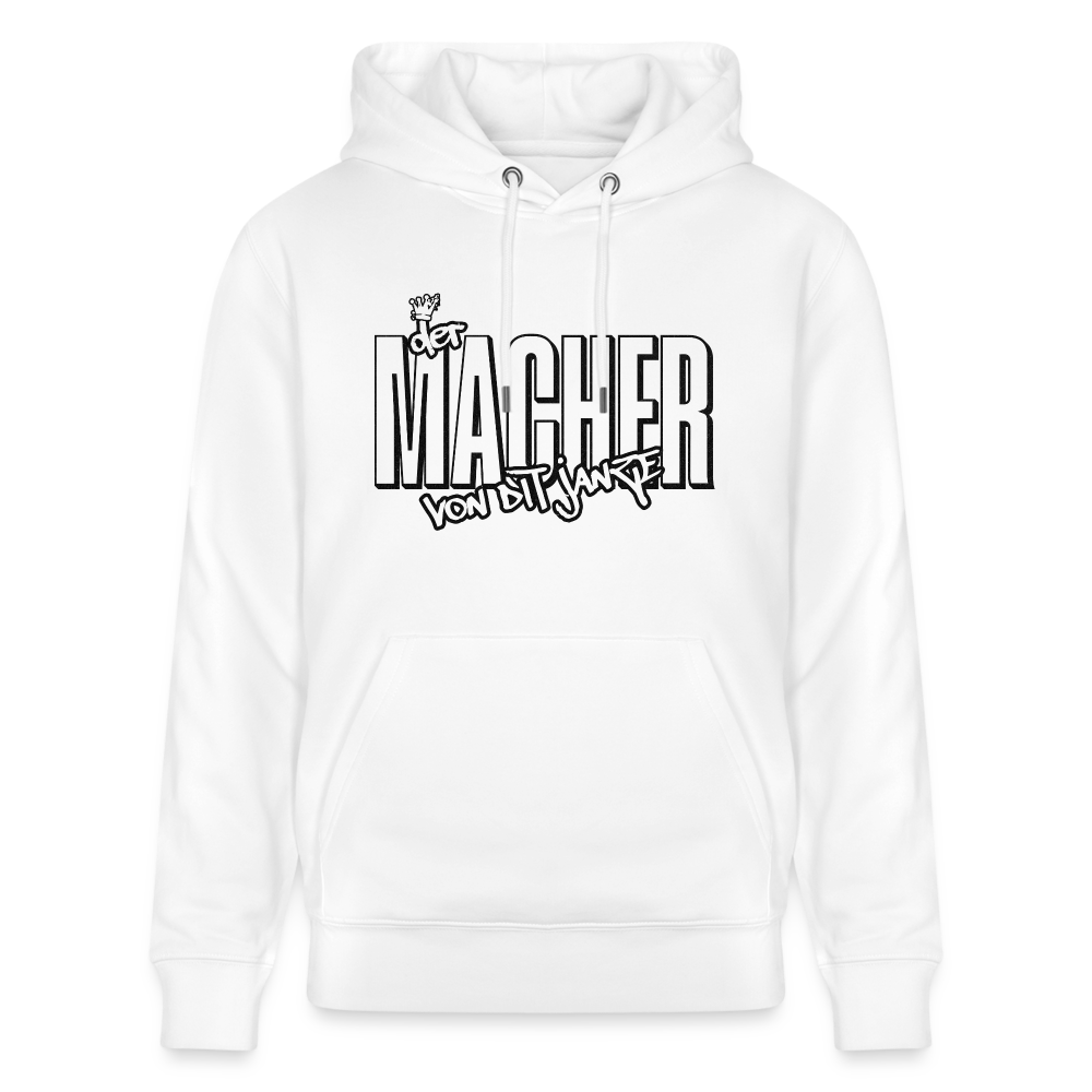 DER MACHER VON DIT JANZE - Unisex Bio-Hoodie - Weiß