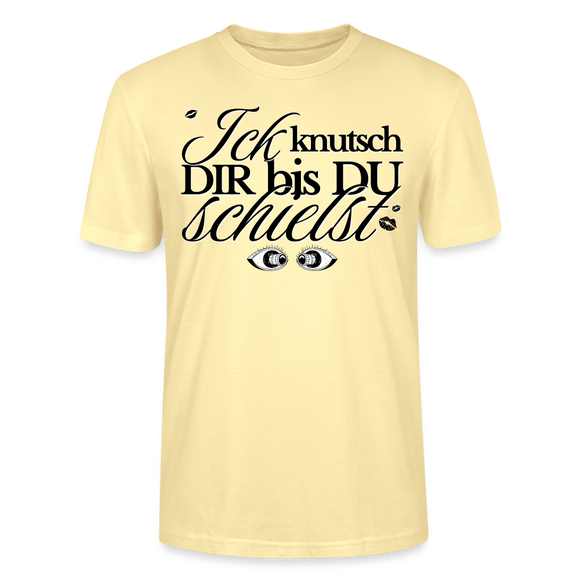 ICK KNUTSCH DIR - Unisex T-Shirt - Creme