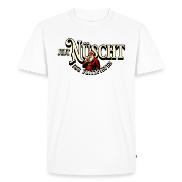 Weihnachten in Berlin 25-JIBT NÜSCHT-Männer Premium BIO T-Shirt - Weiß