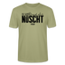Berliner Spruch-NETT KANN ICK OOCH-Unisex T-Shirt BIO - Nebelgrün