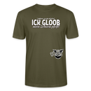 ICK GLOOB MEEN SCHWEIN PFEIFT!-Unisex T-Shirt Bio II - Khaki