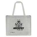 NÜSCHT MUSS ICK-Einkaufstasche - Grau meliert