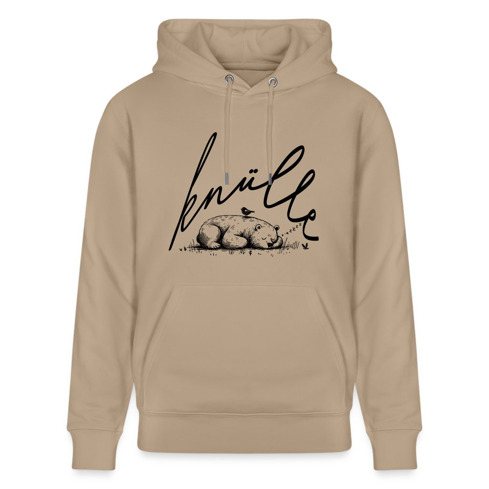 KNÜLLE - Unisex Bio-Hoodie - Beige