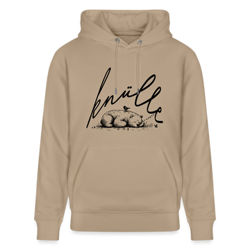 KNÜLLE - Unisex Bio-Hoodie - Beige
