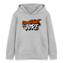HAUPTSTADTJÖRE-Kinder Bio-Hoodie - Grau meliert