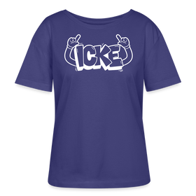 ICKE-Rundhals Frauen Bio-T-Shirt - Dämmerung