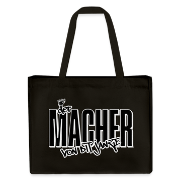 DER MACHER VON DIT JANZE - BIO Einkaufstasche - Schwarz