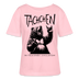 TACHCHEN BERLINER-Rundhals Frauen Bio-T-Shirt - Hellrosa