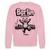 Berlin Souvenir-Unisex Bio-Sweatshirt-BERLIN ICK LIEBE DIR - Hellrosa