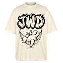 JWD-Berlin-Oversized Unisex Bio T-Shirt - Natur