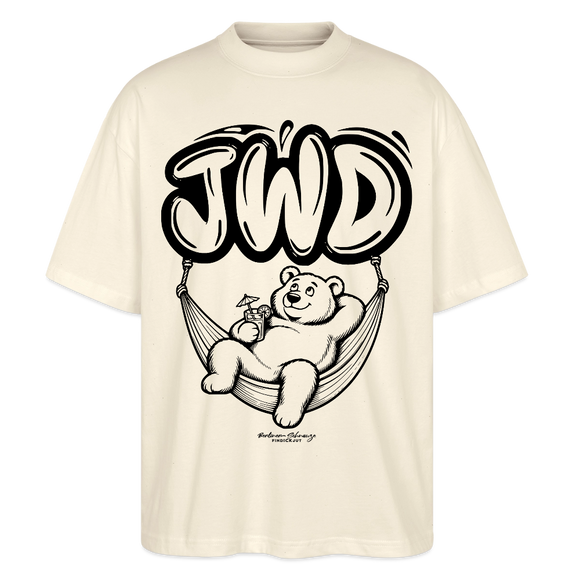 JWD-Berlin-Oversized Unisex Bio T-Shirt - Natur
